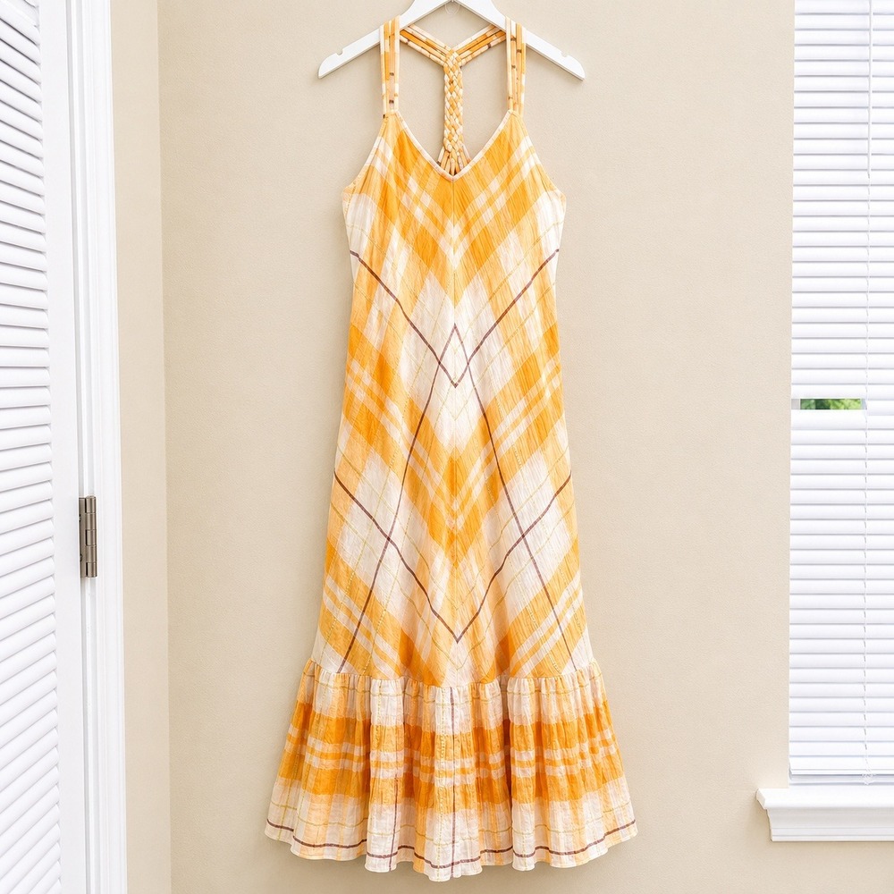 Anthropologie Holding Horses Clementine Maxi Dress Size Medium Summer Vacation - Picture 2 of 10